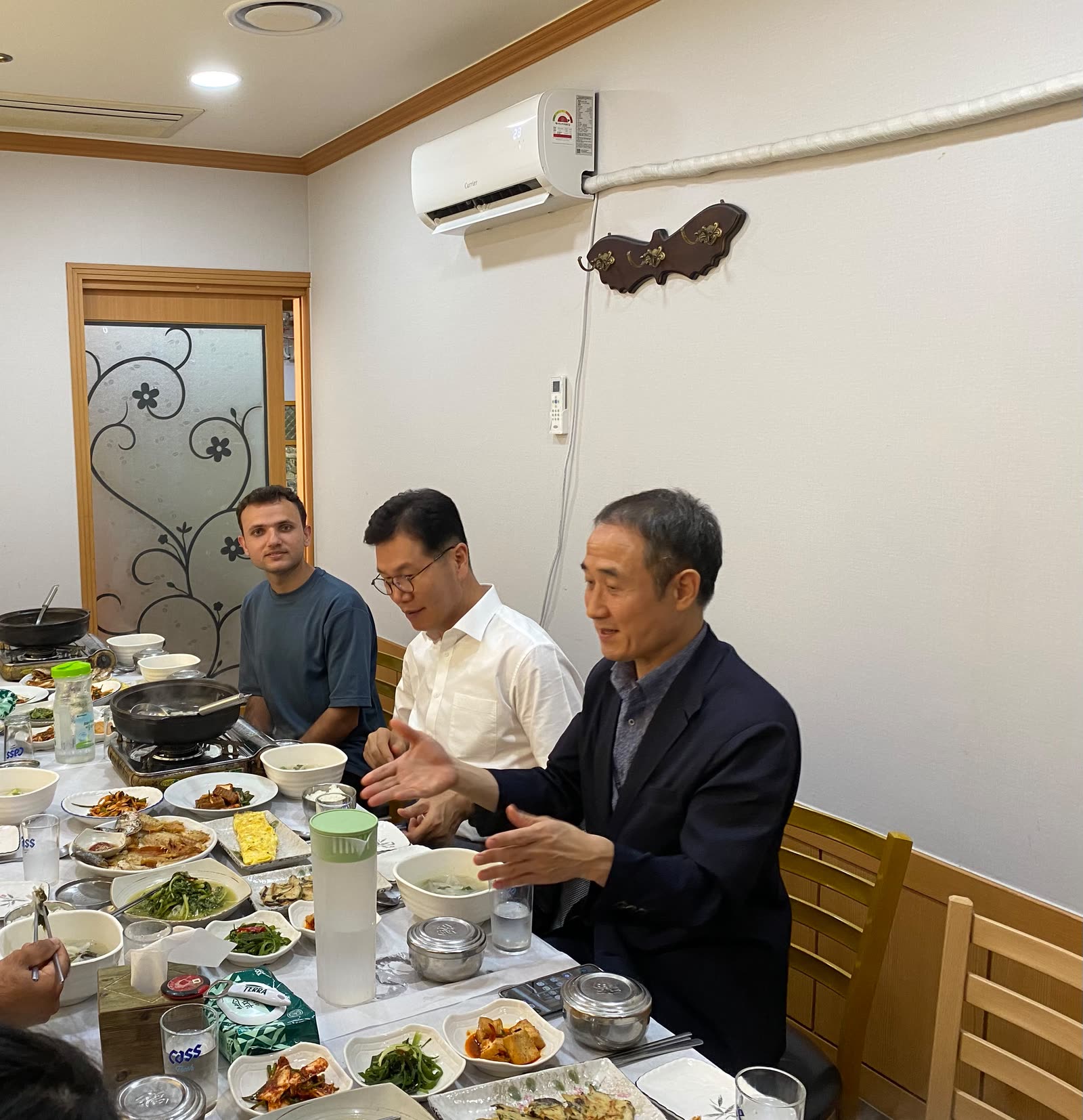 Partnership dinner meeting